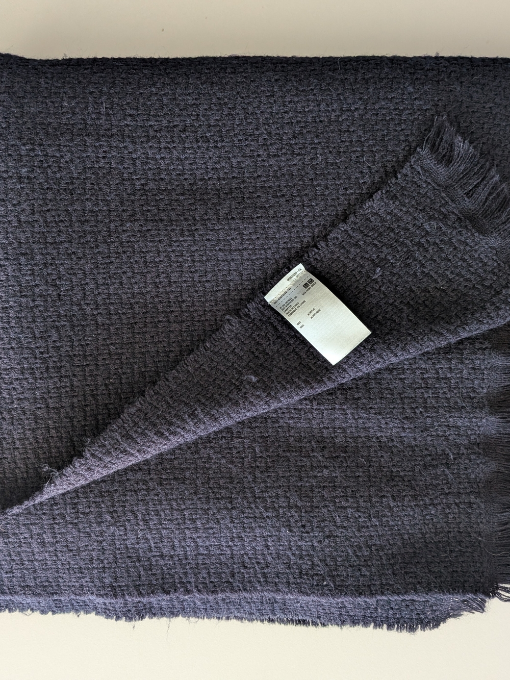 Uniqlo Navy Scarf